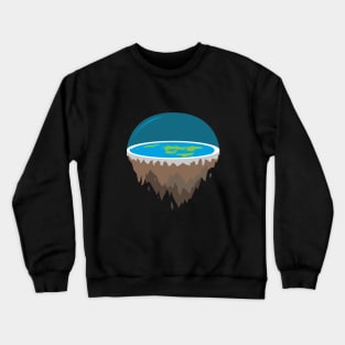 Flat Earth Crewneck Sweatshirt